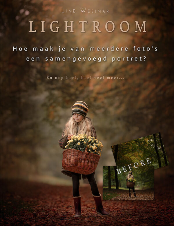Lightroom online cursus door portret fotograaf Willie Kers uit Apeldoorn